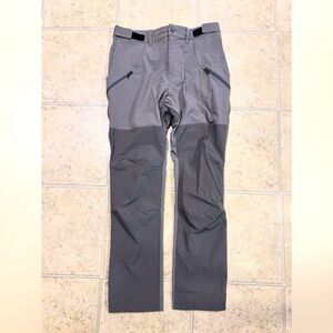 Patagonia Point Peak Trail Pants 32x30 Gray Hiking Outdoor Gorpcore Nylon Sports